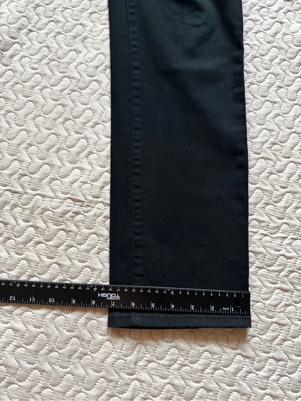 RSQ New York Men’s Slim Straight Stretch Chino Black Size 31x32